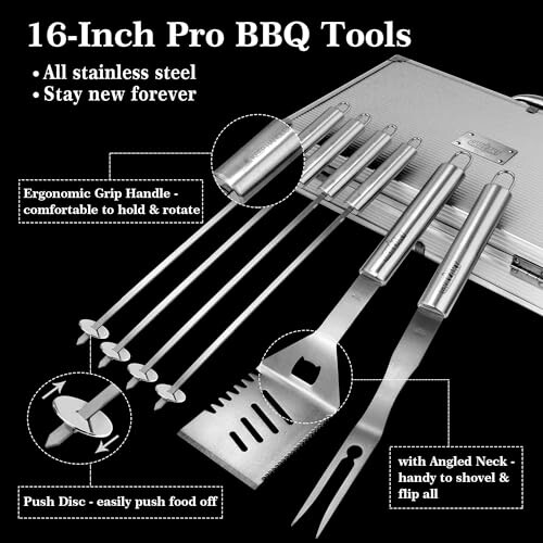 GRILLART BBQ Grill Utensil Tools Set