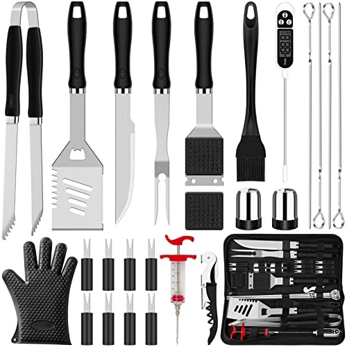 ROMANTICIST 26pcs Grilling Accessories Kit