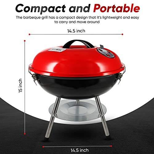 Gas One 14-Inch Portable Grill