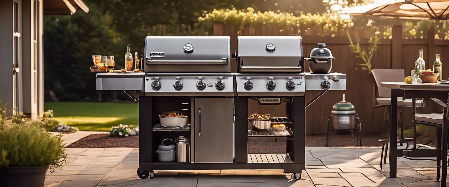 Freestanding Gas Grill Image