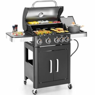 2 in 1 Propane Gas BBQ Grill