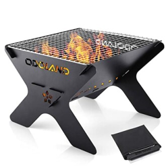 Odoland Camping Campfire Grill