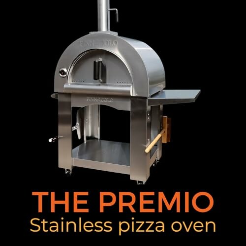 The Premio stainless pizza oven