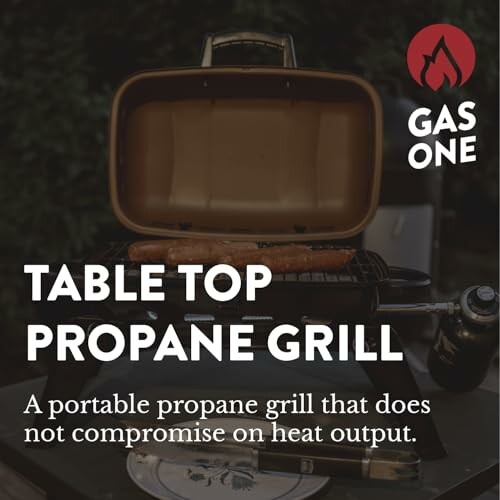 GasOne Tabletop Propane Grill